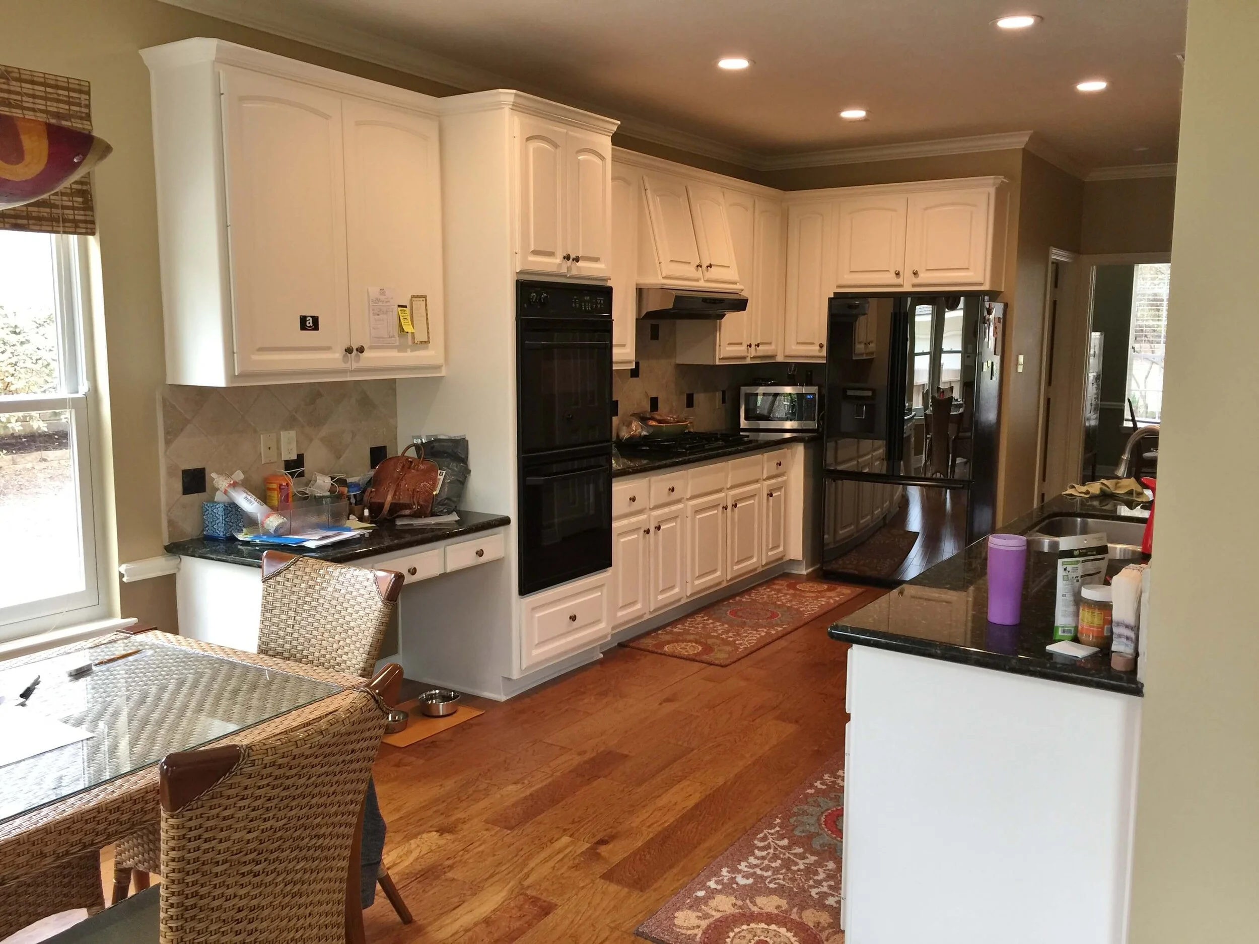 Wall oven 2024 next to cooktop